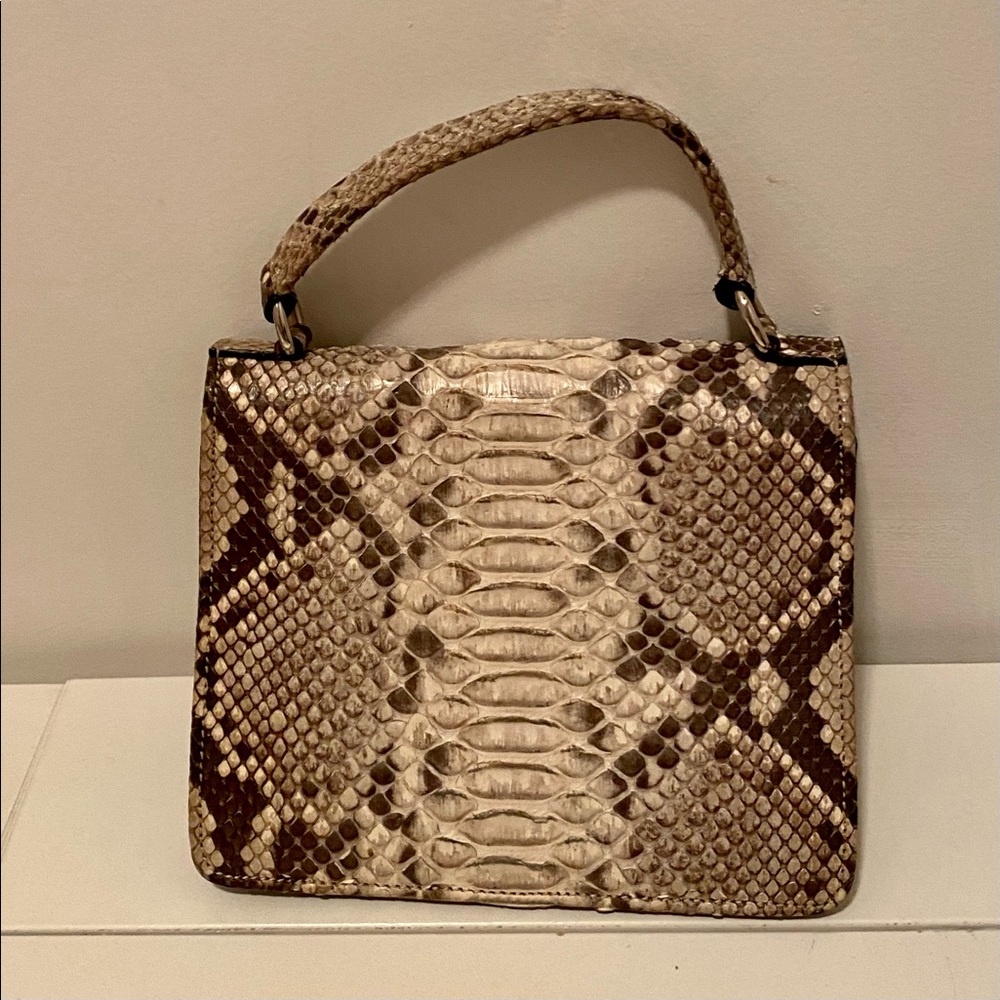 Real Python Handbag - Made in Italy - Picture 2 of 5